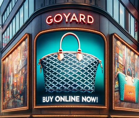 can u buy goyard online|goyard official website.